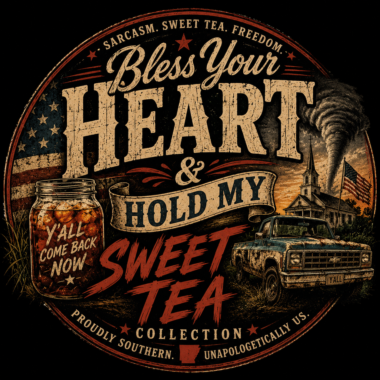Bless Your Heart & Hold My Sweet Tea