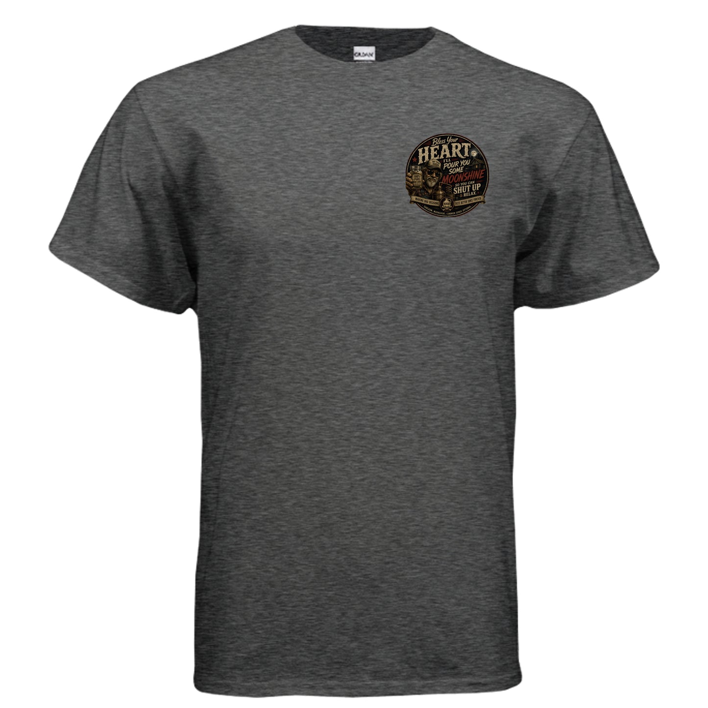 DARK HEATHER - G500 - FRONT