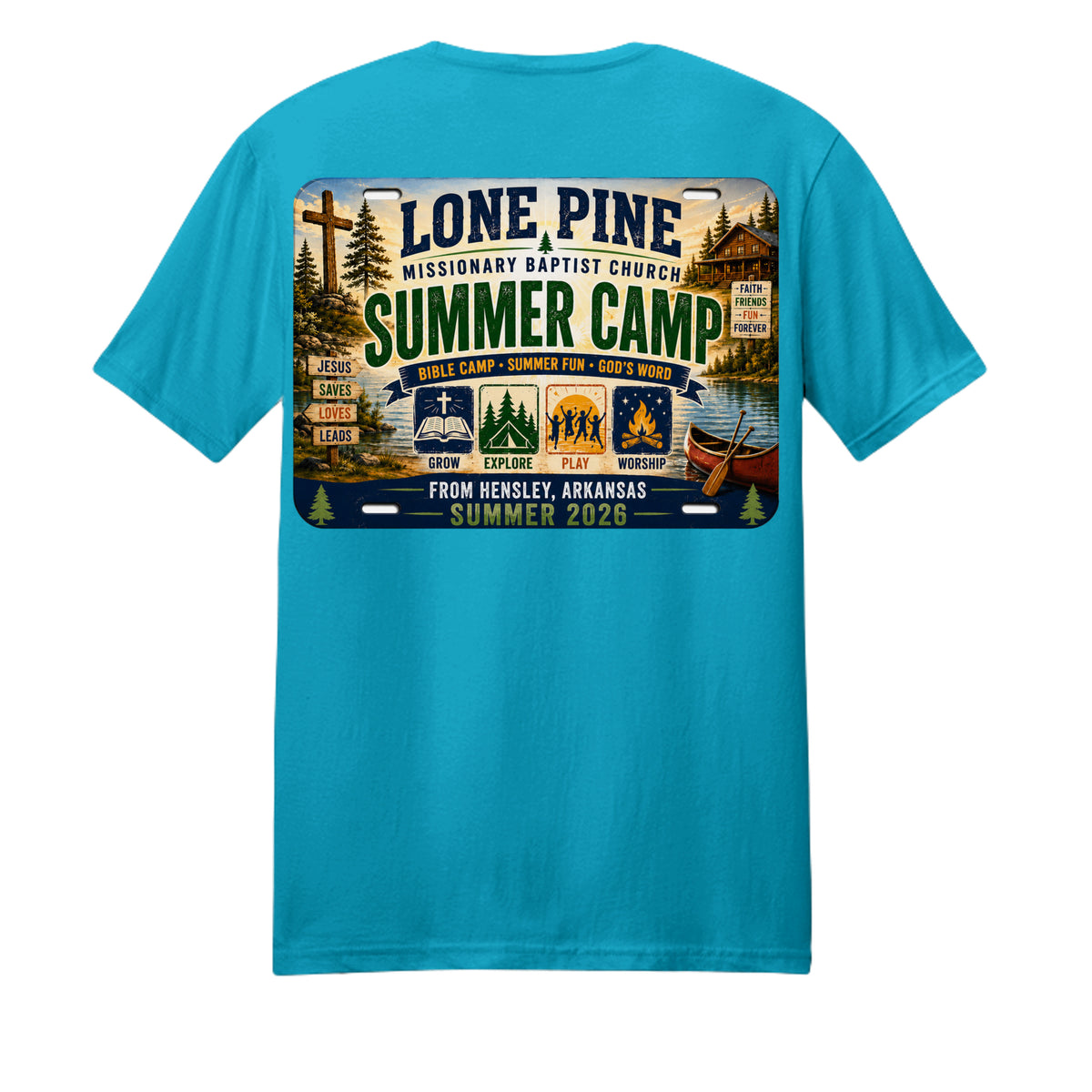 Carolina Blue - 3000 - BACK
